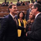 Albert Rivera en el Congreso.