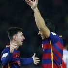 Messi y Suárez igualan a Delgado como máximos goleadores.