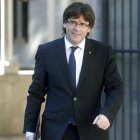 El presidente de la Generalitat, Carles Puigdemont