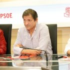 Javier Fernandez, en una reunión de la Gestora del PSOE.