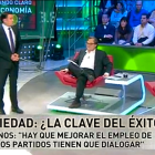 Iñaki López, Marhuenda e Inda, tras la "espantada" del economista.