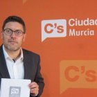 El líder de C's en Murcia, Miguel Sánchez.