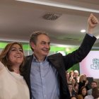 Zapatero y Susana Díaz.