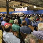 Última asamblea de Riegos de Levante donde se acordaron medidas de presión.