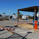 Acceso al Camper Área de la playa de San Juan.