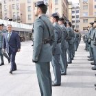 El ministro Zoido durante un acto de la Guardia Civil.