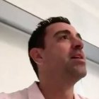 Xavi Hernández, la última "víctima" de las "apariciones" en videollamadas.