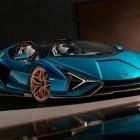 Lamborghini Sian Roadster con piezas impresas en 3D