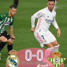 Real Madrid 0 – 0 Betis: El Madrid da un paso atrás