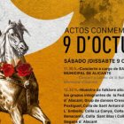 Cartel anunciador del 9 d'Octubre de Alicante