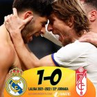 Real Madrid 1-0 Granada: Asensio despendola al Madrid