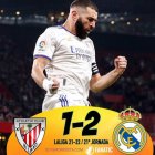 Athletic 1 – 2 Real Madrid: El rugido del líder