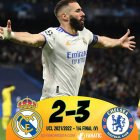 Real Madrid 2 – 3 Chelsea: El poder del rey