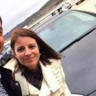 Pedro Sánchez y Adriana Lastra y el famoso Peugeot del "sanchismo".