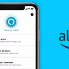 El asistente personal de Amazon, Alexa, funcionando en un smartphone