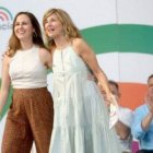 Ione Belarra y Yolanda Díaz en la campaña andaluza, foto que están moviendo los perfiles de Podemos