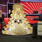 Imagen del programa de TV3 en el que se parodia a la Virgen del Rocío.