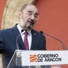 El presidente de Aragón, Javier Lambán (PSOE).