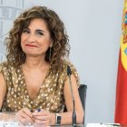 La ministra de Hacienda y candidata del PSOE, María Jesús Montero.