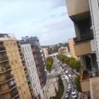 Captura de un vídeo del tráfico en Alcoy.