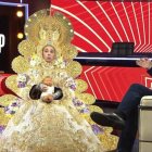 Momento de la parodia de TV3 sobre la Virgen del Rocío.