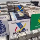 Operación antidroga en el Puerto de Málaga.