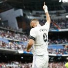 Karim Benzema, en el partido ante el Rayo de la semana pasada en el Bernabéu.