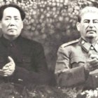 Mao y Stalin, en un encuentro en Moscú en 1949