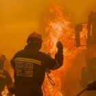 El incendio de Segorbe el pasado junio