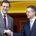 Rajoy y Urkullu, presidentes del PP y del PNV