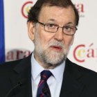 Rajoy, en un forto económico hace unas semanas