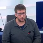 Miguel Urbán durante su intervención en el Pleno de este martes.