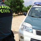 Un agente de la Guardia Civil