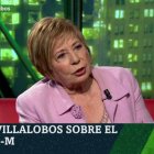 Villalobos, en el plató de La Sexta Noche