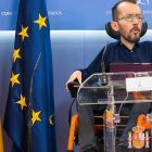 El portavoz de Podemos, Pablo Echenique