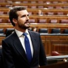 Pablo Casado se ha comportado como un hombre de Estado abochornando a Pedro Sánchez.