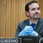 El ministro de Consumo y líder de IU, Alberto Garzón.