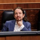 Pablo Iglesias en el Congreso de los Diputados