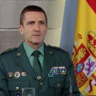 El Jefe del Estado mayor de la Guardia Civil, el general José Manuel Santiago