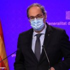 El presidente catalán, Quim Torra