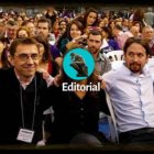 Varios de los fundadores de Podemos, en Vistalegre