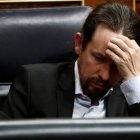 El vicepresidente del Gobierno, Pablo Iglesias