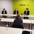 Un momento de la presentación del Informe de Coyuntura Socioeconómica de la provincia de Alicante de INECA