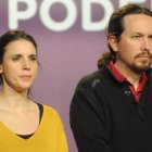 Irene Montero y Pablo Iglesias.