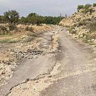 Las últimas lluvias torrenciales terminaron de destrozar muchos de los caminos de las pedanías de Alicante