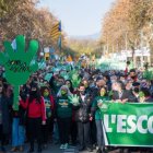 Manifestación de Somescola contra el fallo del TSJC por el caso de Canet