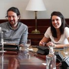 Pablo Iglesias e Irene Montero