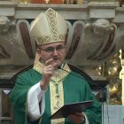 José Ignacio Munilla, obispo de la Diócesis Orihuela-Alicante durante su presentación en la Concatedral de San Nicolás el 13 de febrero pasado