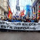 Manifestación en contra de la reforma de la Ley de Seguridad Ciudadana