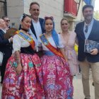 El alcalde Luis Barcala y el concejal de Fiestas Manolo Jiménez en Santa Cruz